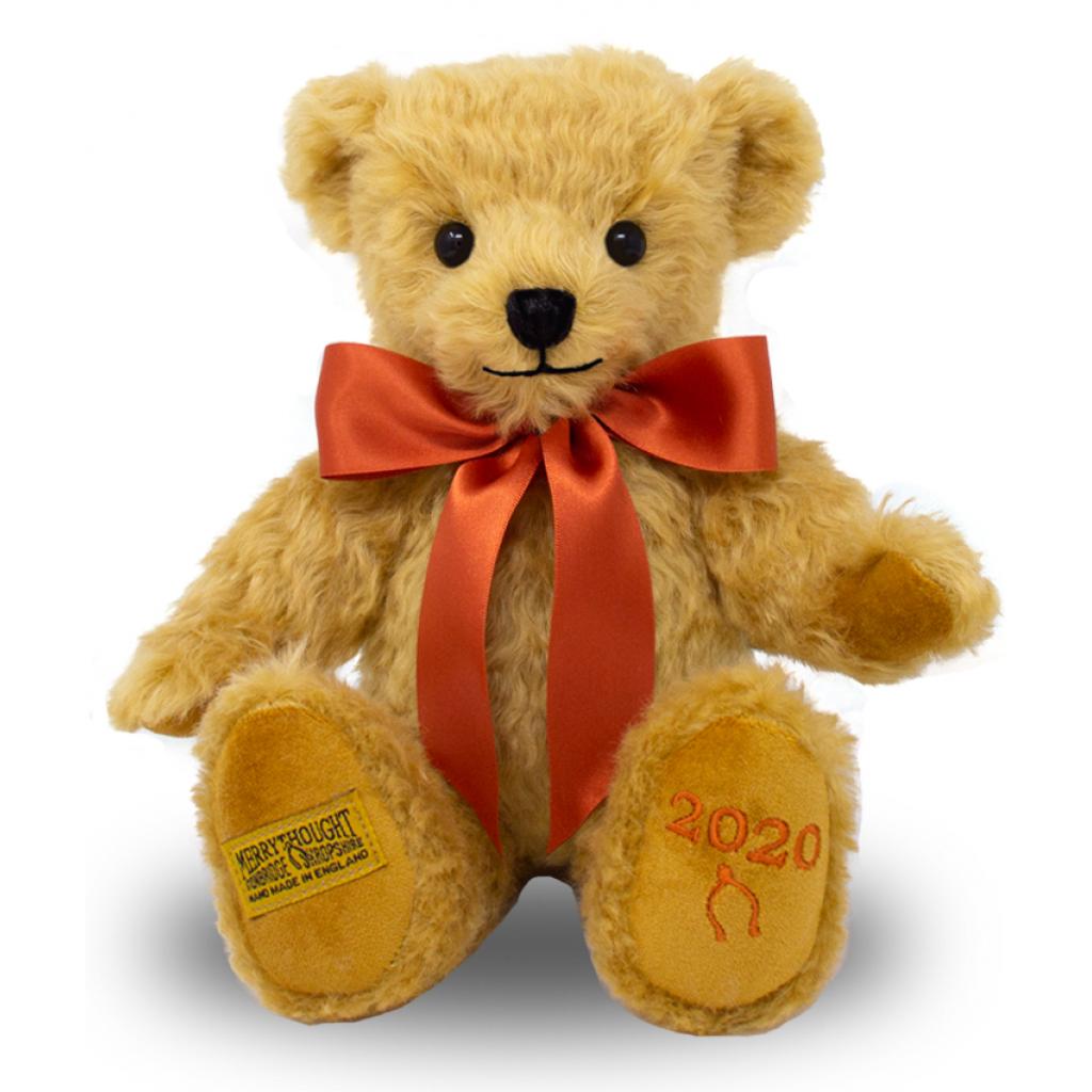 Merrythought Year Bear 2020 Traditional Teddy Bear Limited Edition