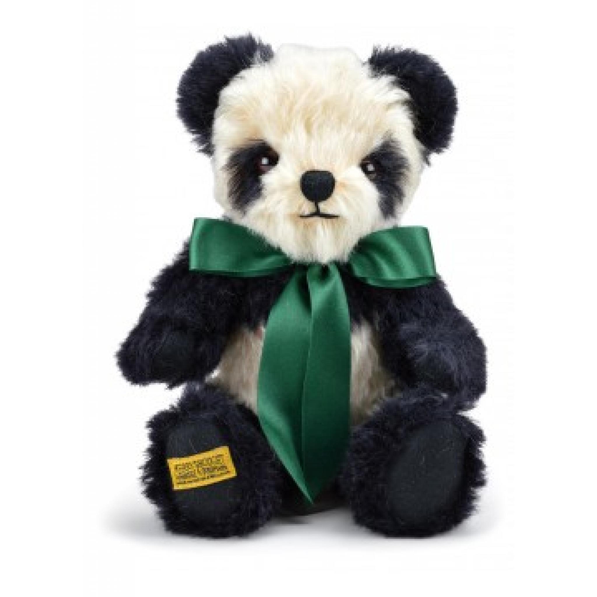 Antique Panda Merrythought Traditional Teddy Bear 10 inch | Sidmouth Gifts